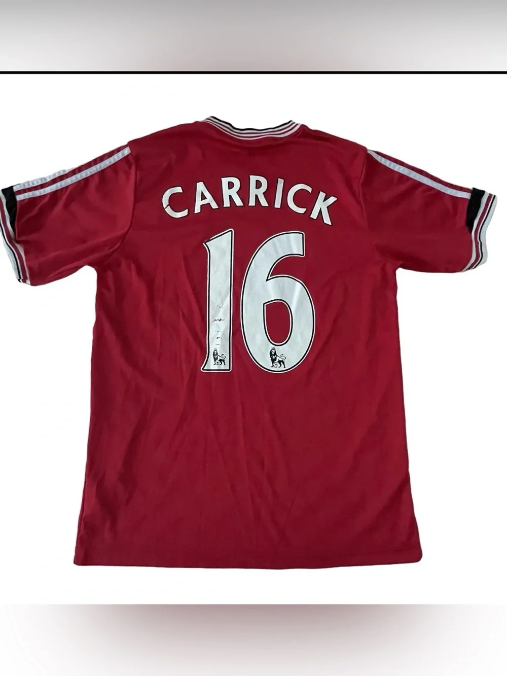 adidas Manchester United Carrick #16 Soccer Jersey & Shorts Set Men’s Size L